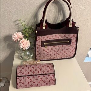 LOUIS VUITTON Mini Lin Monogram Cherry Sac Kathleen Bag